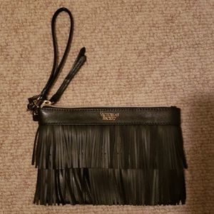 Victoria's secret fringe clutch